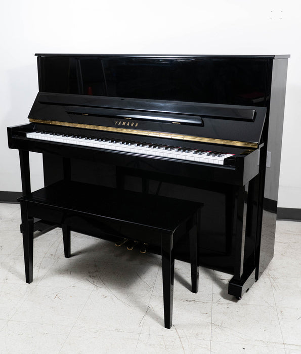 2012 Yamaha T118 Upright Piano | Polished Ebony | 47" | Serial No. H0206169 | Used