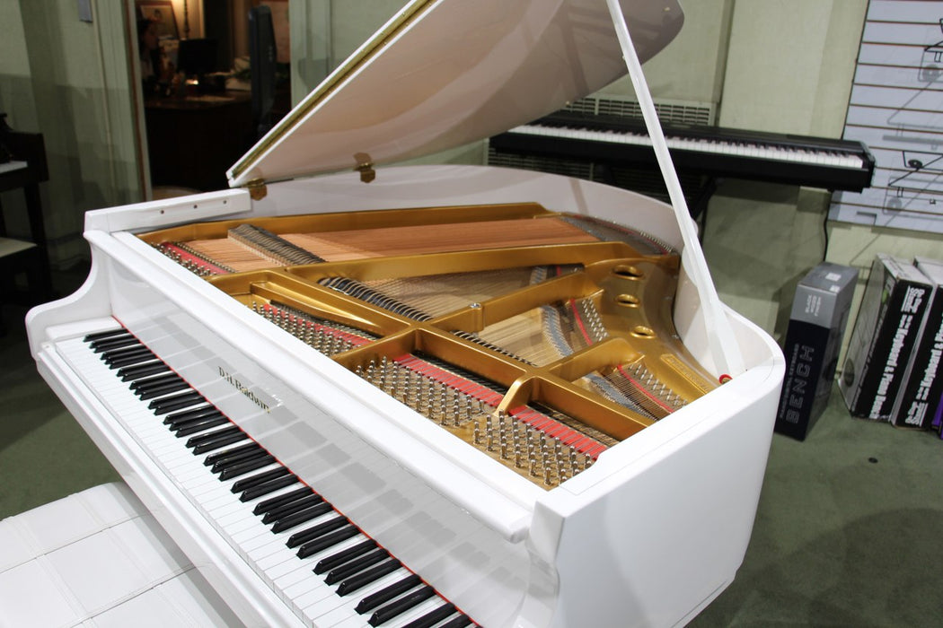DH Baldwin C142 Baby Grand | Polished White | 53672 | Used