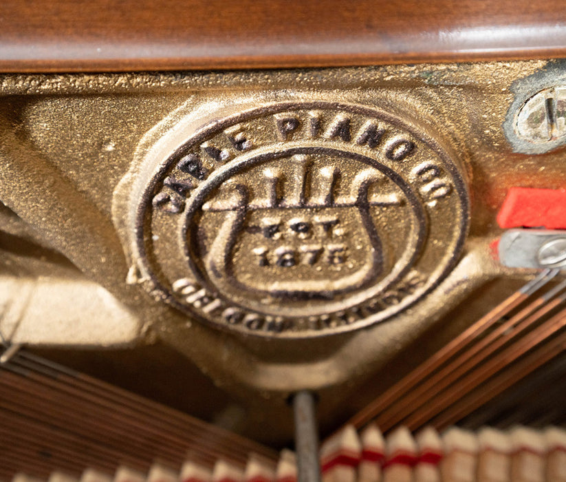 Cable Upright Piano in Satin Mahogany (1976) | Serial No. 433806 | Used