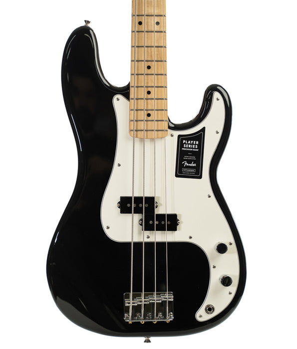 Pre-Owned Fender Player Precision Bass, Maple Fingerboard, Black