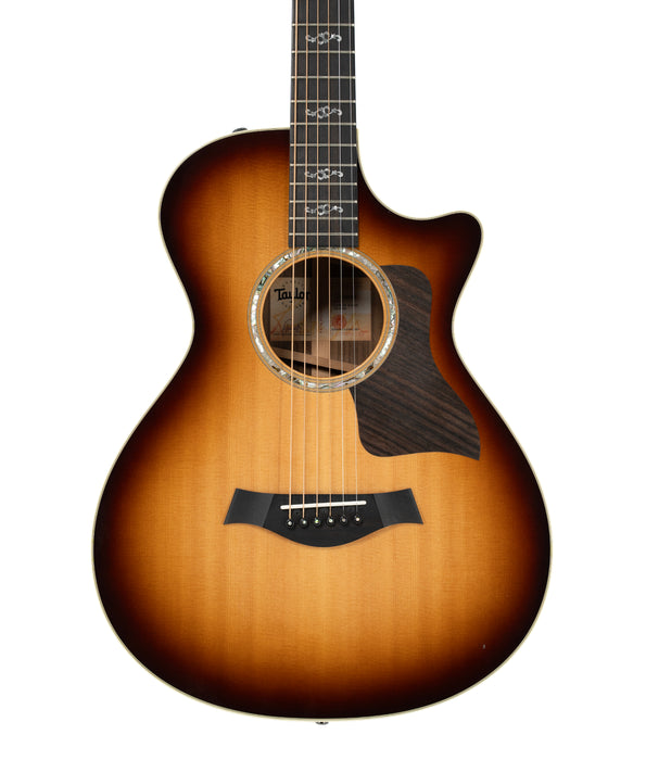 2019 Taylor 412ce 12-Fret Special Edition Grand Concert Acoustic-Electric Guitar - Shaded Edge Burst | Used