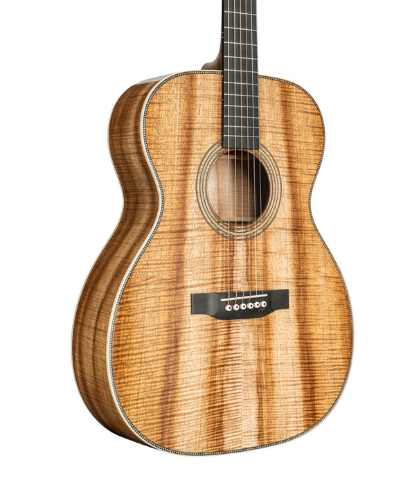 Martin Custom Shop OM "Exceptional Broad Figure" Koa Acoustic Guitar | New