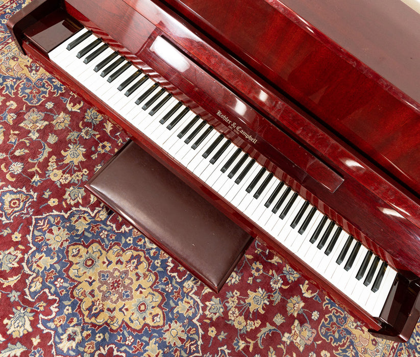 Kohler & Campbell SKV-108 Upright Piano | Polished Mahogany | SN: ILG01636 | Used