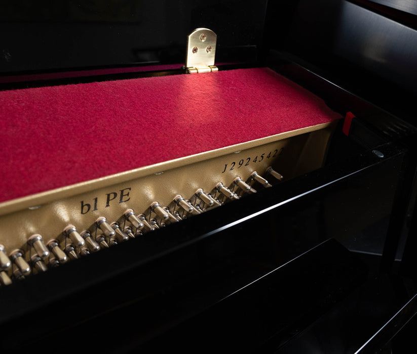 Yamaha B1 Upright Piano | Polished Ebony | Serial No. J29245422 | Used