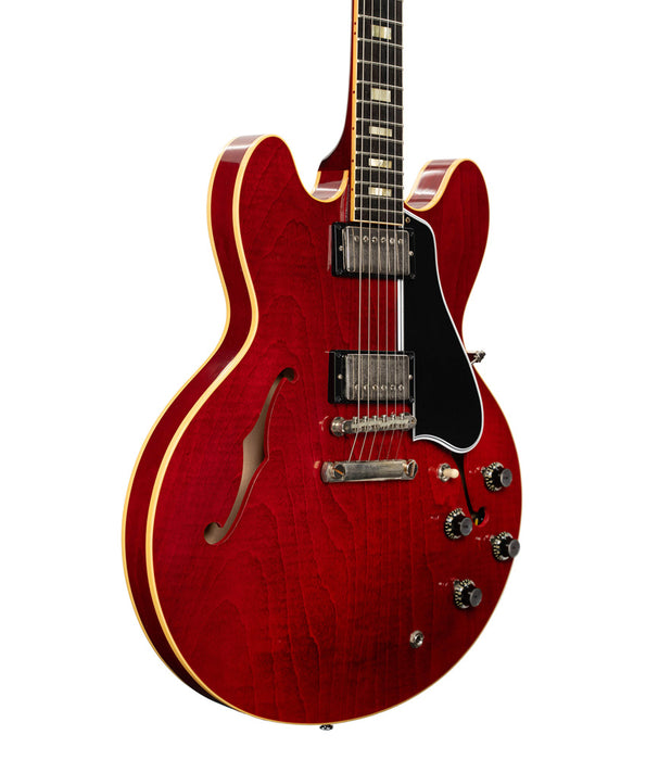 Pre-Owned Gibson 2021 Custom Shop 64' ES-335 Reissue VOS Semi-Hollow Electric Guitar - Sixties Cherry | Used