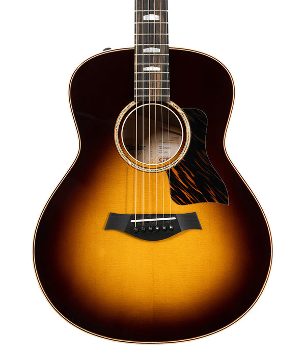 Pre-Owned Taylor 611e LTD Grand Theater Spruce/Maple Acoustic-Electric Guitar - Tobacco Sunburst