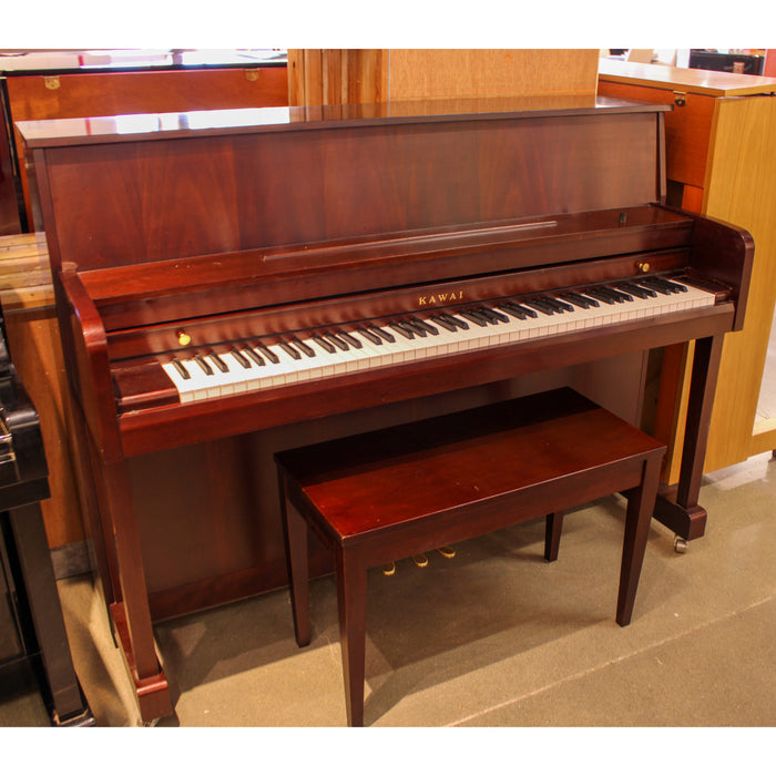 Kawai 506S Polished Mahogany Studio Upright Piano | Used
