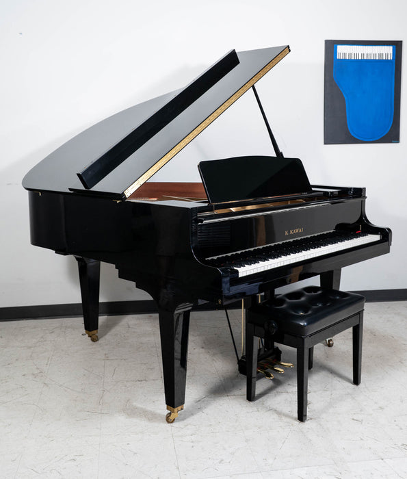 Kawai GE-30 Grand Piano (2005) | Polished Ebony | Used