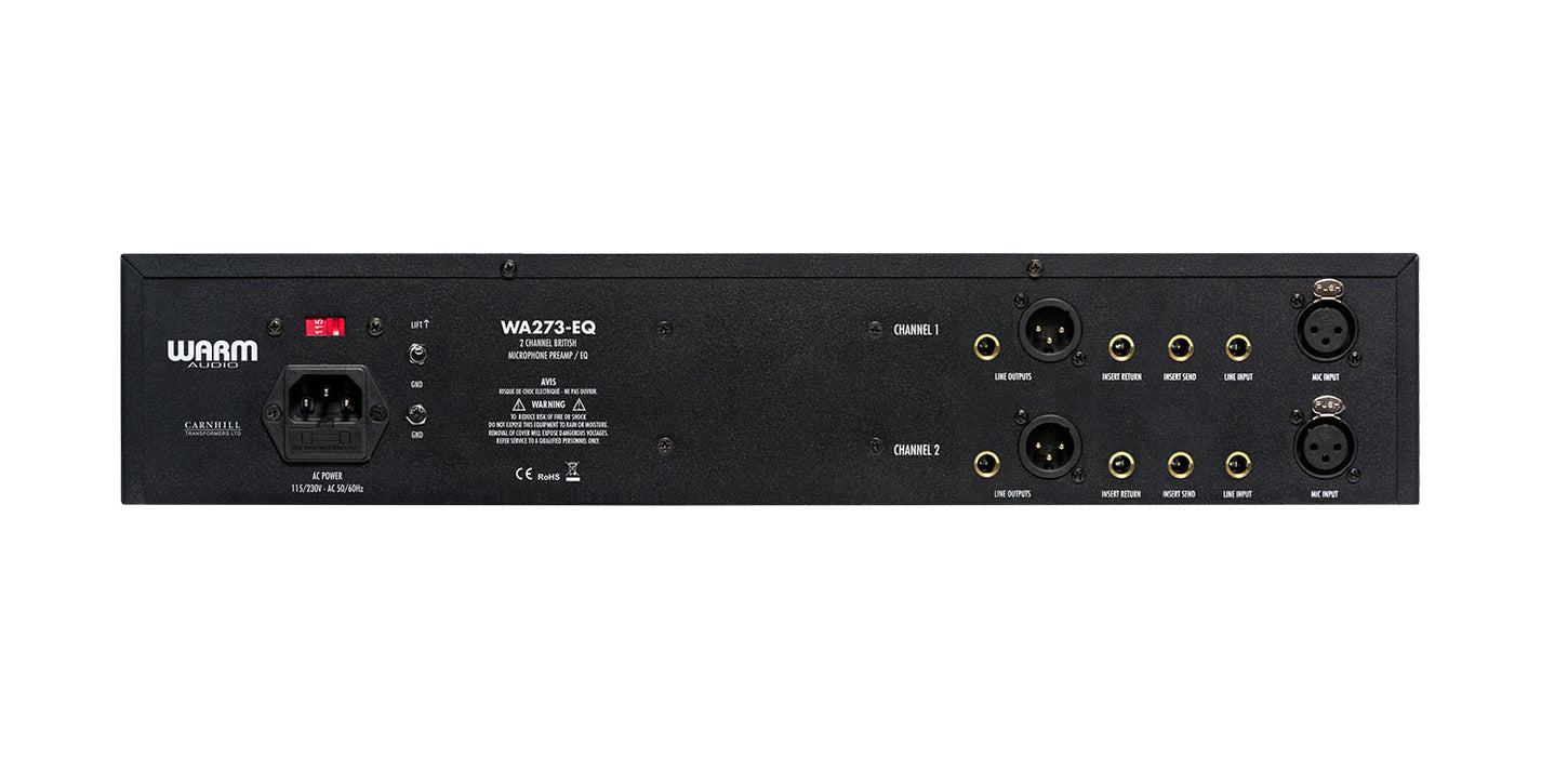 Warm Audio WA273-EQ 2-Channel 1073 Style Preamp w/ EQ