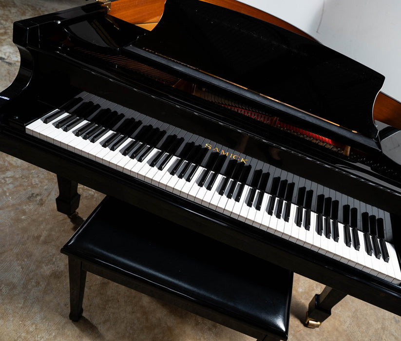 Samick SG-161 Grand Piano | Polished Ebony | Used