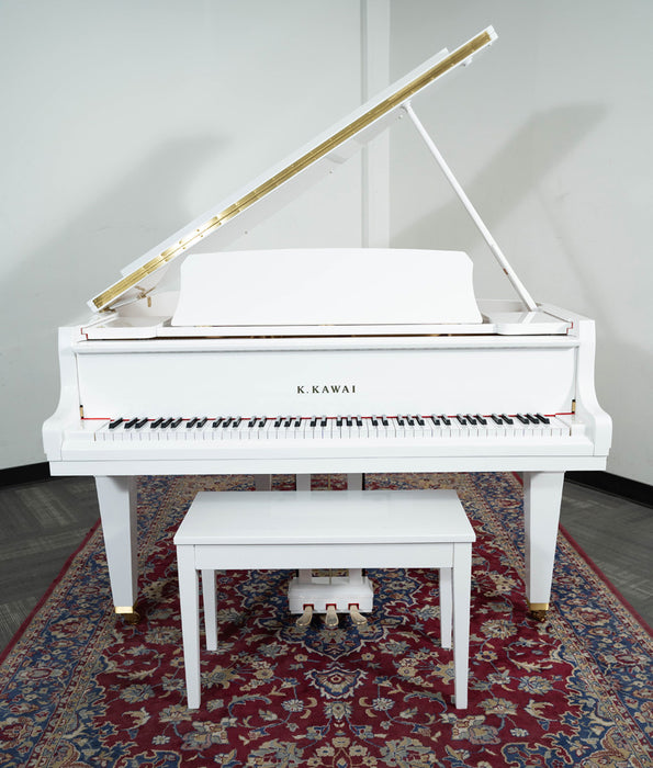 Kawai GL-10 Baby Grand Piano | Snow White Polish |  5'0" | New