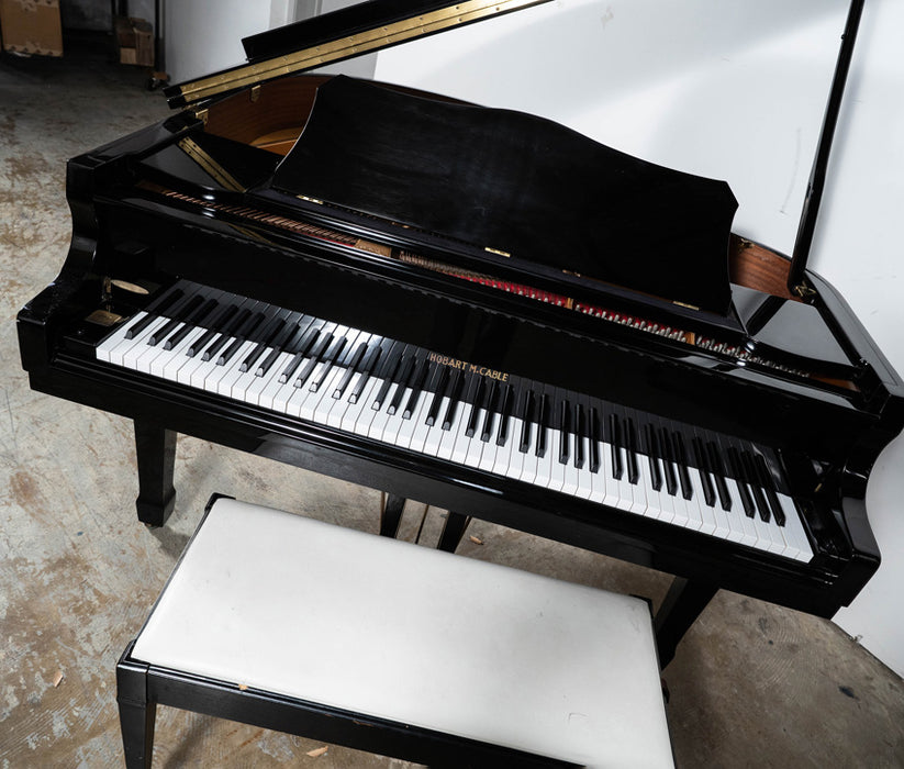 Hobart M. Cable GH-42 Grand Piano | Polished Ebony | 4'8" | Used