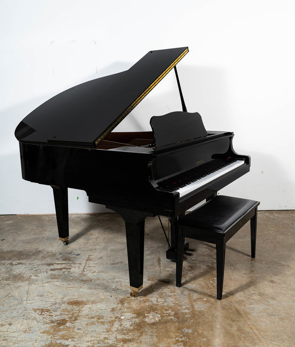 Yamaha GB-1 Grand Piano with Silent System (2012) | Polished Ebony | Used