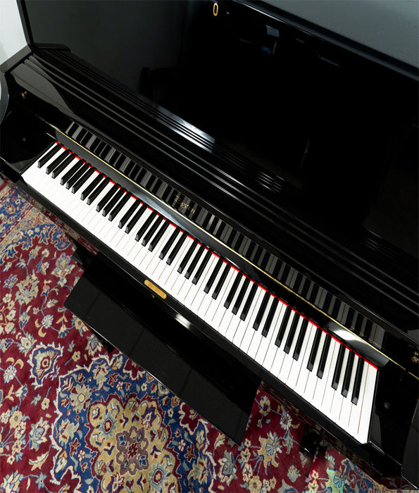 Boston UP-120PE Upright Piano | Polished Ebony | SN: B201249 | Used