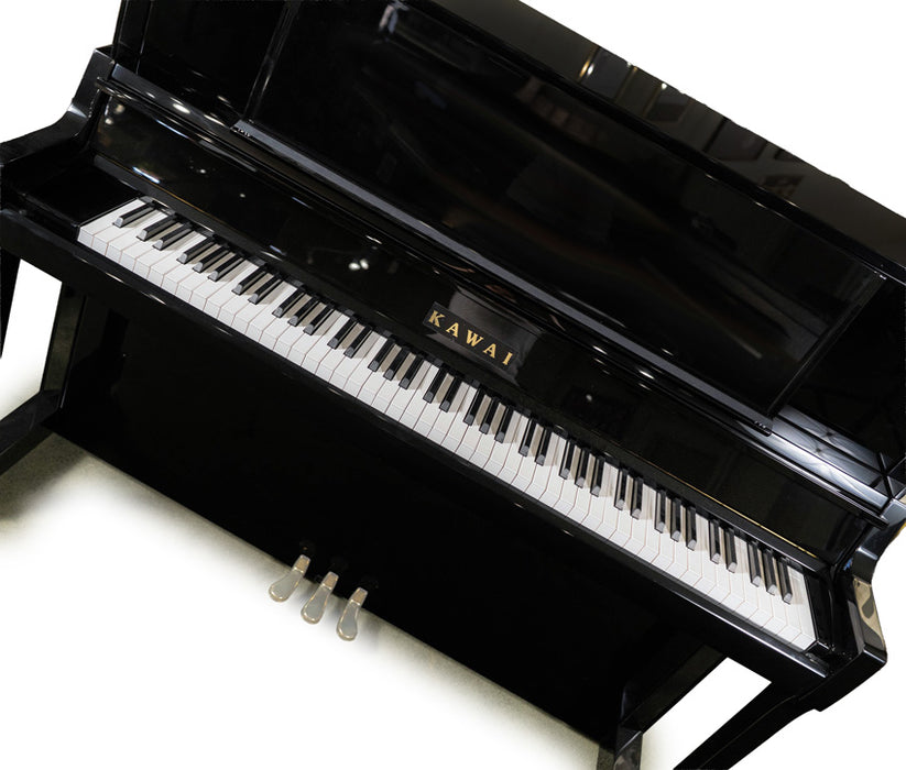 Kawai K-400 Upright Piano | Ebony Polish | 48" | 2025 | Serial No. 2798073 | Used