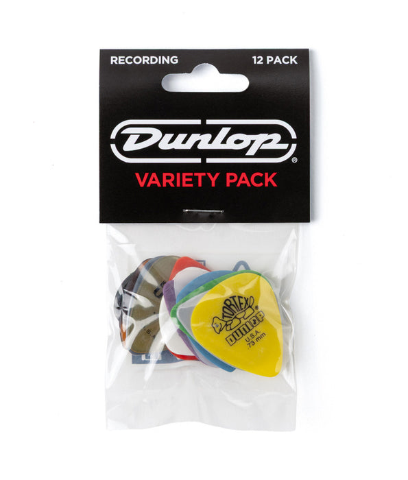 Dunlop Recording Pick Variety Pack - 12 Pack | New