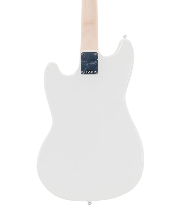 Squier Sonic Bronco Electric Bass Guitar - Arctic White | New