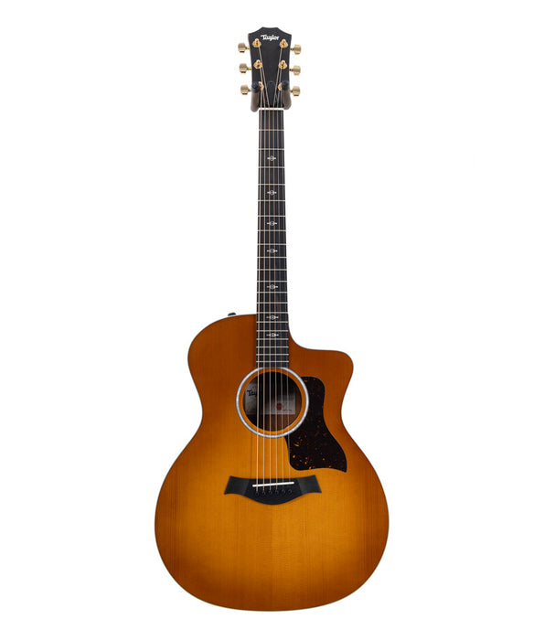 Taylor 214ce-K DLX Special Edition Koa/Spruce Acoustic-Electric Guitar - Honeyburst with Shaded Edgeburst | New