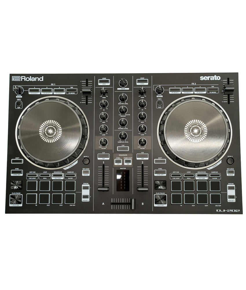 Pre-Owned Roland DJ-202 4-deck Serato DJ Controller with Drum