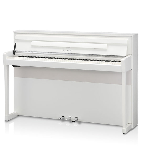 Kawai CA99 Concert Series 88-Wood Key Digital Piano - Satin White