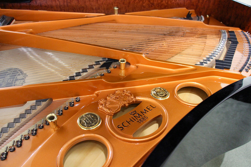 Schimmel 6'2" Polished Ebony Grand Piano