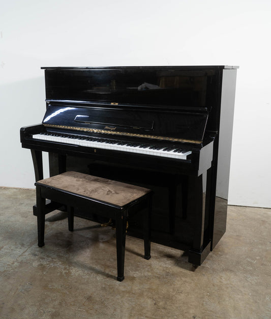 Horugel WG-6 Upright Piano | Polished Ebony | Serial no. T81127 | Used