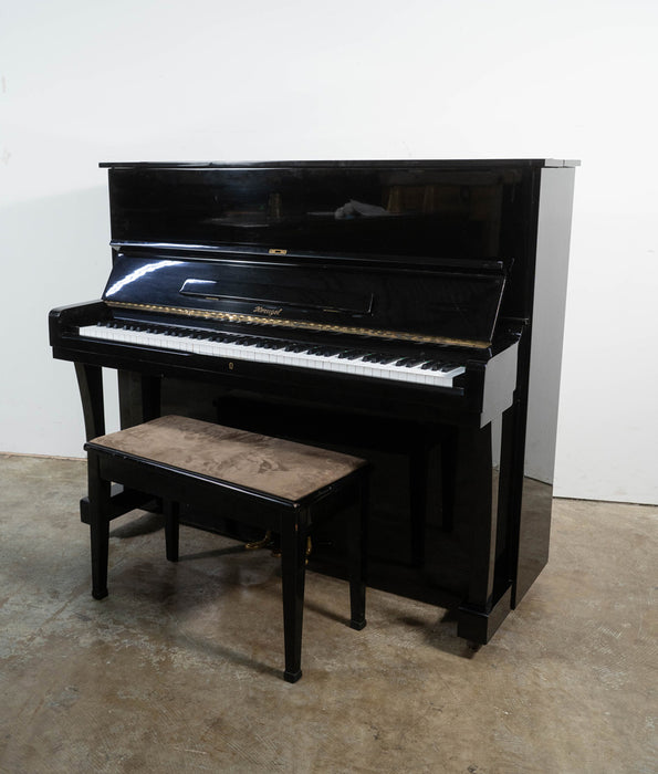 Horugel WG-6 Upright Piano | Polished Ebony | Serial no. T81127 | Used