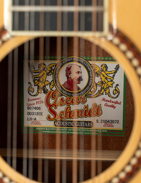 Oscar Schmidt OD312CE 12-Strings Acoustic-Electric Guitar | Used