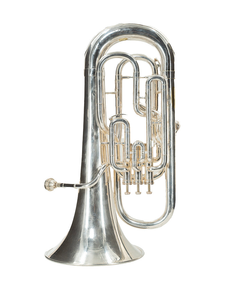 Pre-Owned Besson BE765 Four Valve Compensating Euphonium - Silver