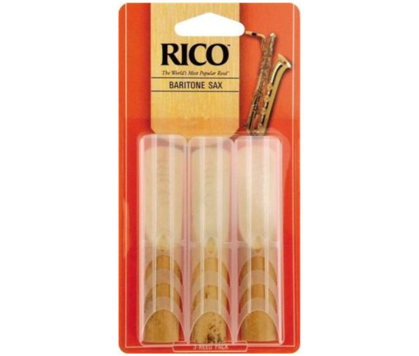 Rico Reeds 3# Bari Sax - 3 pack