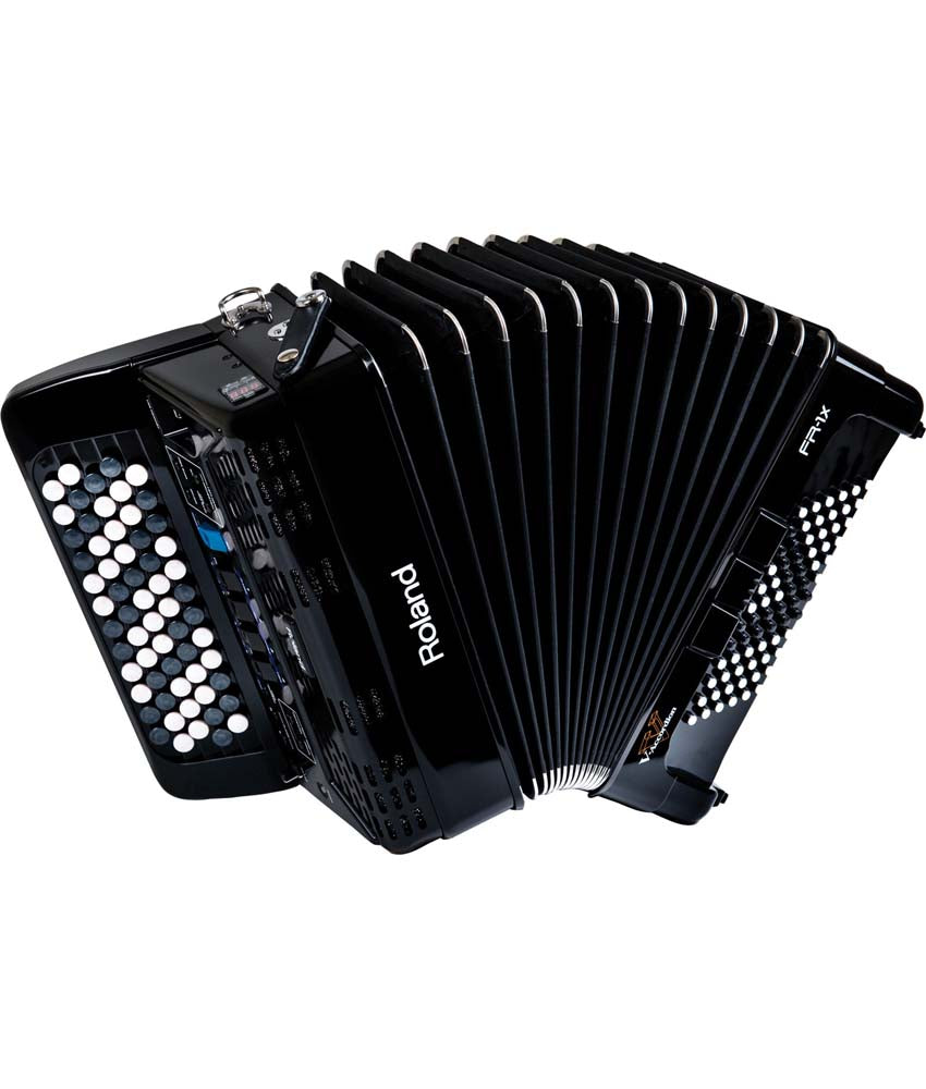 Roland ローランド FR-3XB BK V-Accordion Roland FR-3x Piano-type V-Accordion - Black | Sweetwater