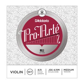 D'Addario Pro-Arte 4/4 Violin String Set, Medium