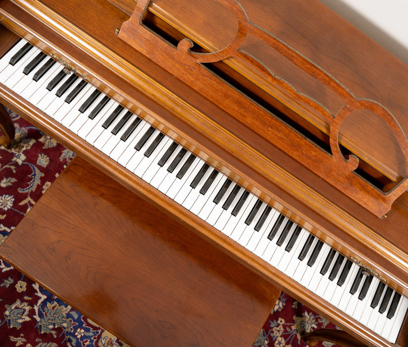 Wurlitzer P150 Upright Piano | Satin Walnut | SN: 1870744 | Used