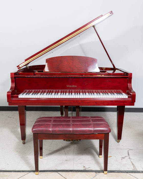 Wurlitzer C-143 Grand Piano | Polished Mahogany | 4'8"| Serial No. 67699 | Used