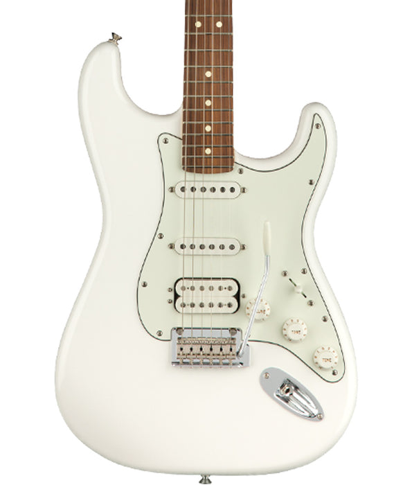 Pre-Owned Fender Player Stratocaster HSS, Pau Ferro Fingerboard, Polar White