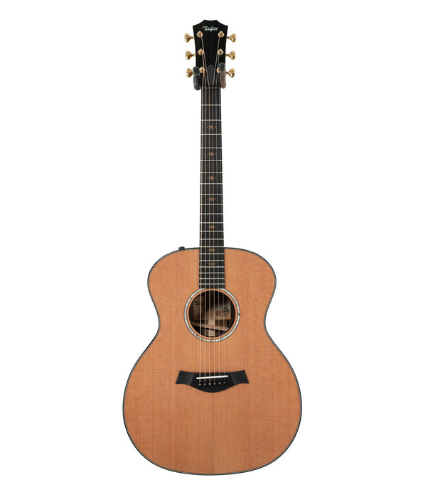 Taylor Custom Grand Auditorium Acoustic Guitar Factory Visit Hand Picked woods - Cedar/Blackheart Sassafras