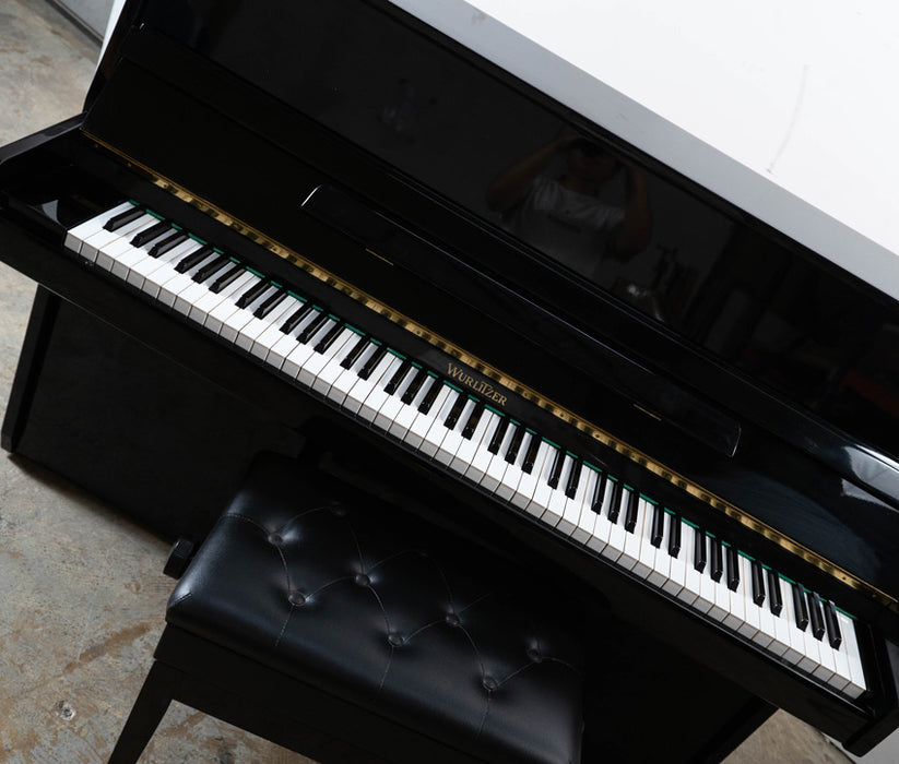 Wurlitzer WP-50 Grand Piano | Polished Ebony | Serial No. 51070095 | Used