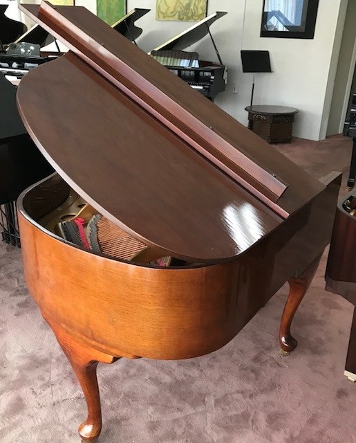 Chickering Baby Grand Piano with Bench