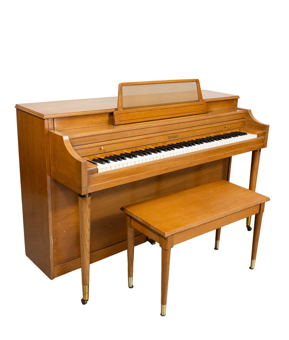 Kimball Spinet Upright Piano (1958) | Oak | Used