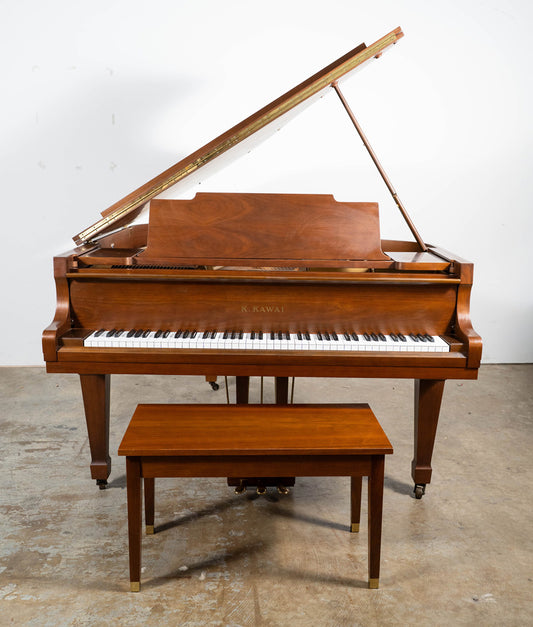 Kawai KG-2C Grand Piano (1972) | Satin Mahogany | YOSA Piano | Serial No. 625767 | Used