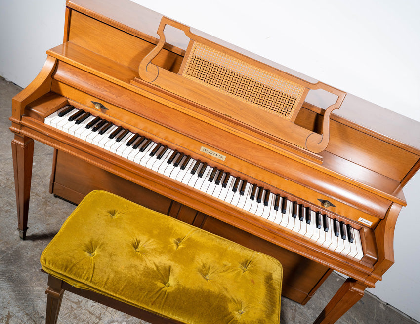 1940 Baldwin Acrosonic Upright Piano | Walnut | Serial No. 89569 | Used