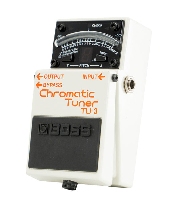 Pre-Owned Boss Chromatic Tuner TU-3 Guitar Pedal | Used