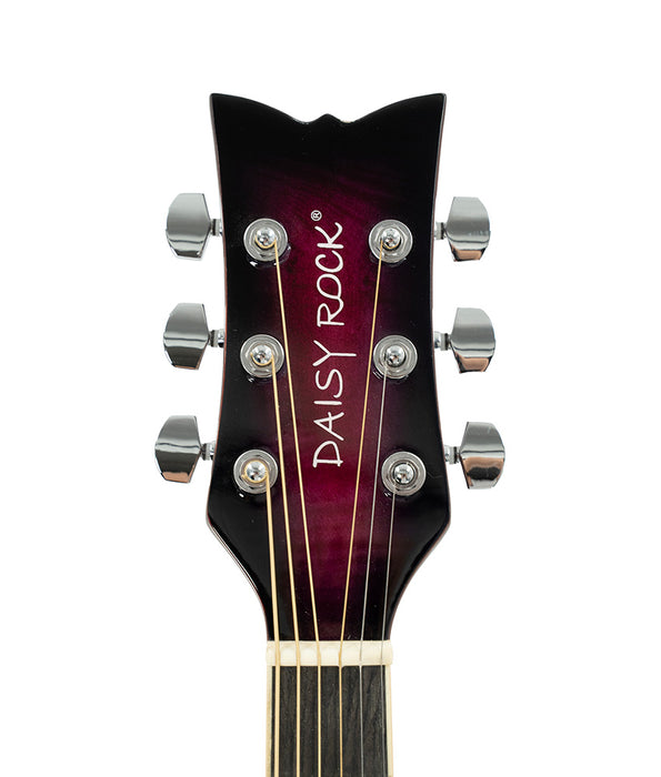 Daisy Rock DR6222 Pixie Concert with Electronics Plum Purple Burst
