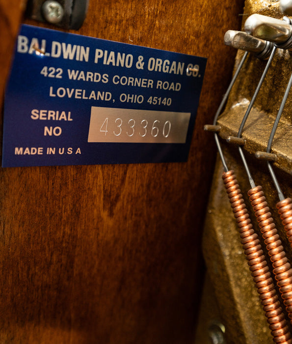 Baldwin 45" 5045 Upright Piano | Satin Oak | SN: 433360 | Used
