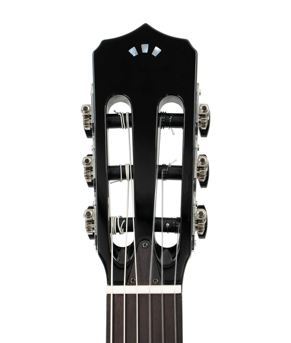 Cordoba Stage Thin Body Nylon-String Electric Guitar - Black Burst