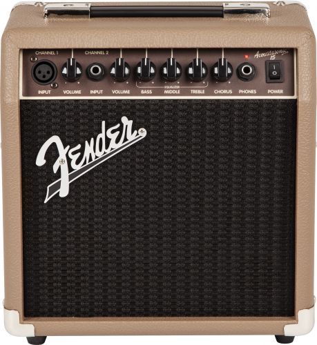 Fender Acoustasonic 15w Acoustic Combo Amplifier - 120V