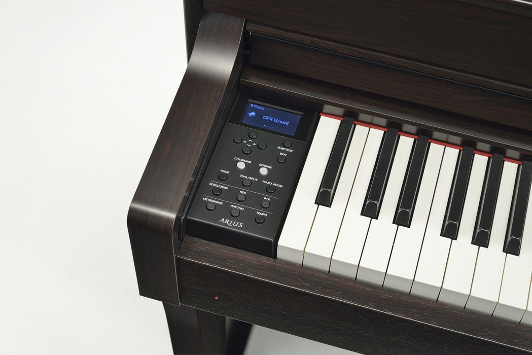 Pre-Owned Yamaha Arius YDP-184 Traditional Console Digital Piano with Bench Dark Rosewood | Used