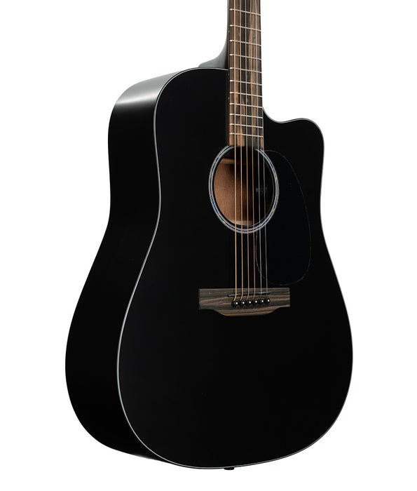 Martin DC-10E Modern Road Series Dreadnought Acoustic-Electric Guitar - Black