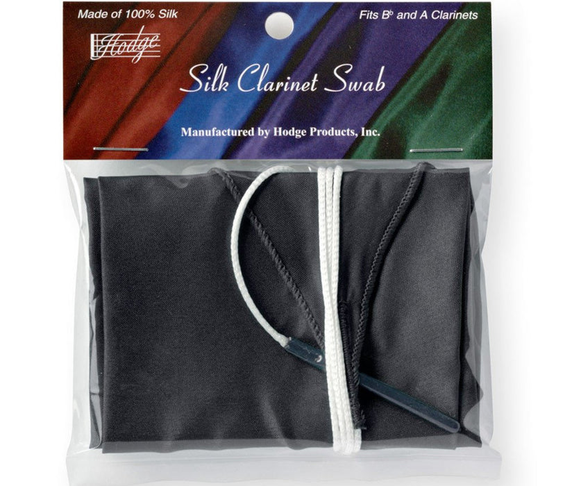 Hodge Clarinet Silk Swab - Black