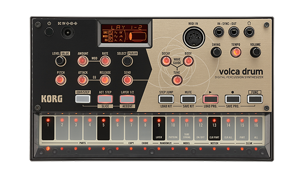 Korg Volca Drum Digital Percussion Synthesizer